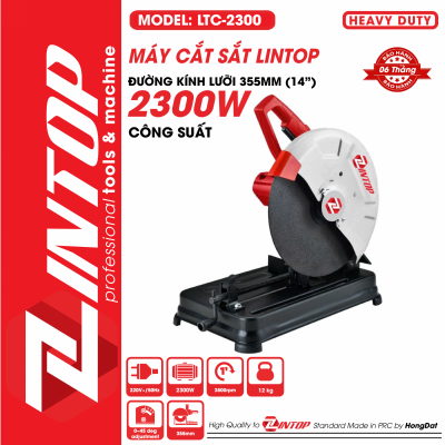 Máy cắt sắt LINTOP, Model: LTC-2300