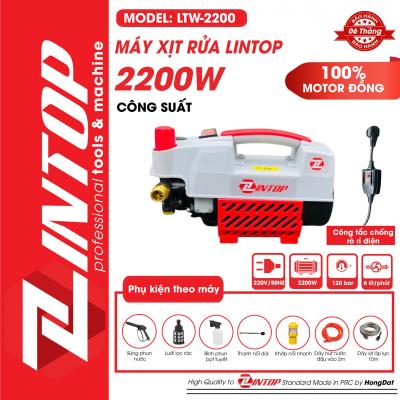 Máy phun xịt rửa Lintop, Model: LTW-2200
