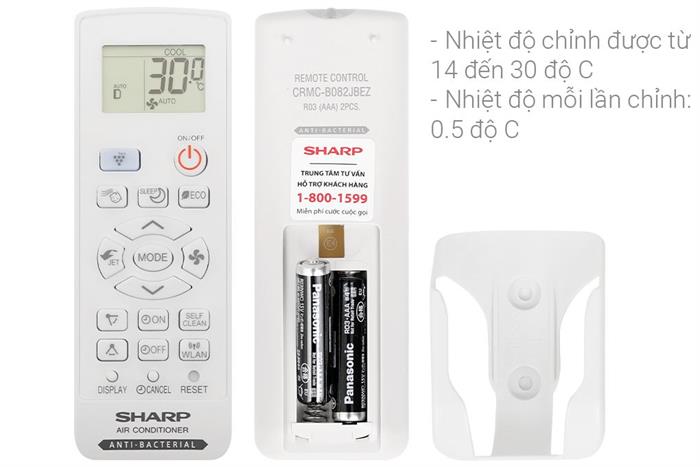 MÁY LẠNH SHARP AH-XP13CMW