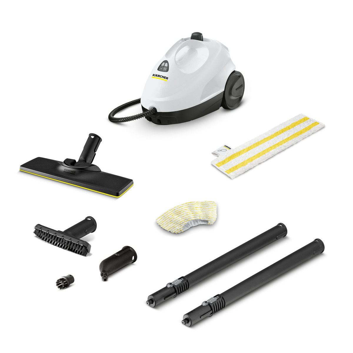 MÁY PHUN HƠI NƯỚC LÀM SẠCH KARCHER SC 2 EASYFIX WHITE-1.512-600.0