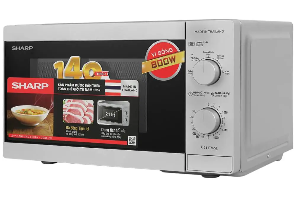 LÒ VI SÓNG SHARP R-211TV-SL