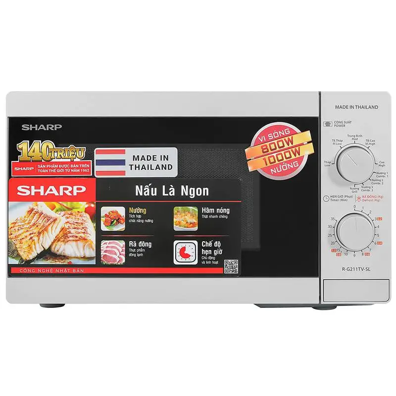 LÒ VI SÓNG SHARP R-G211TV-SL