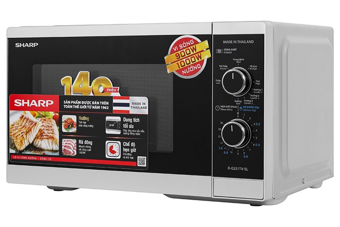 LÒ VI SÓNG SHARP R-G251TV-SL