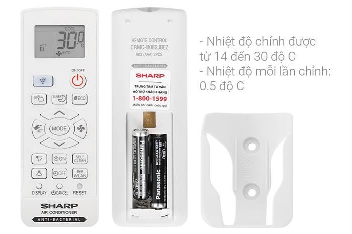 MÁY LẠNH SHARP AH-XP13CHW