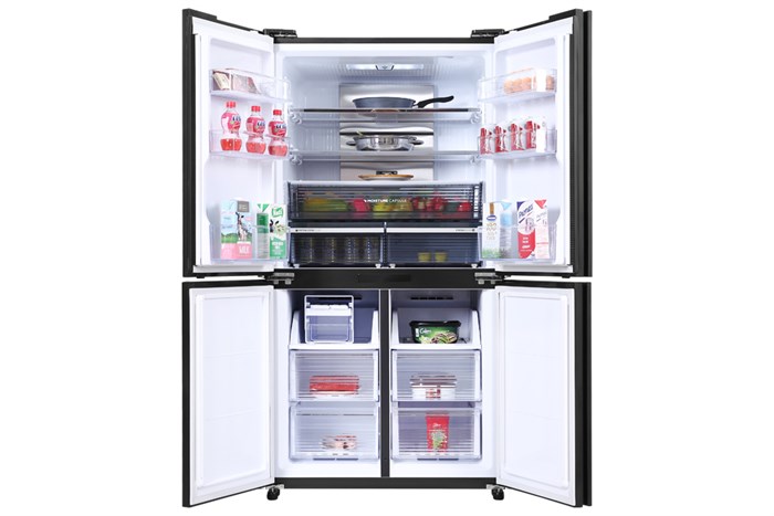 TỦ LẠNH SHARP SJ-FXP600VG-BK