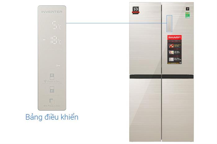 TỦ LẠNH SHARP SJ-FXP510VG-CH