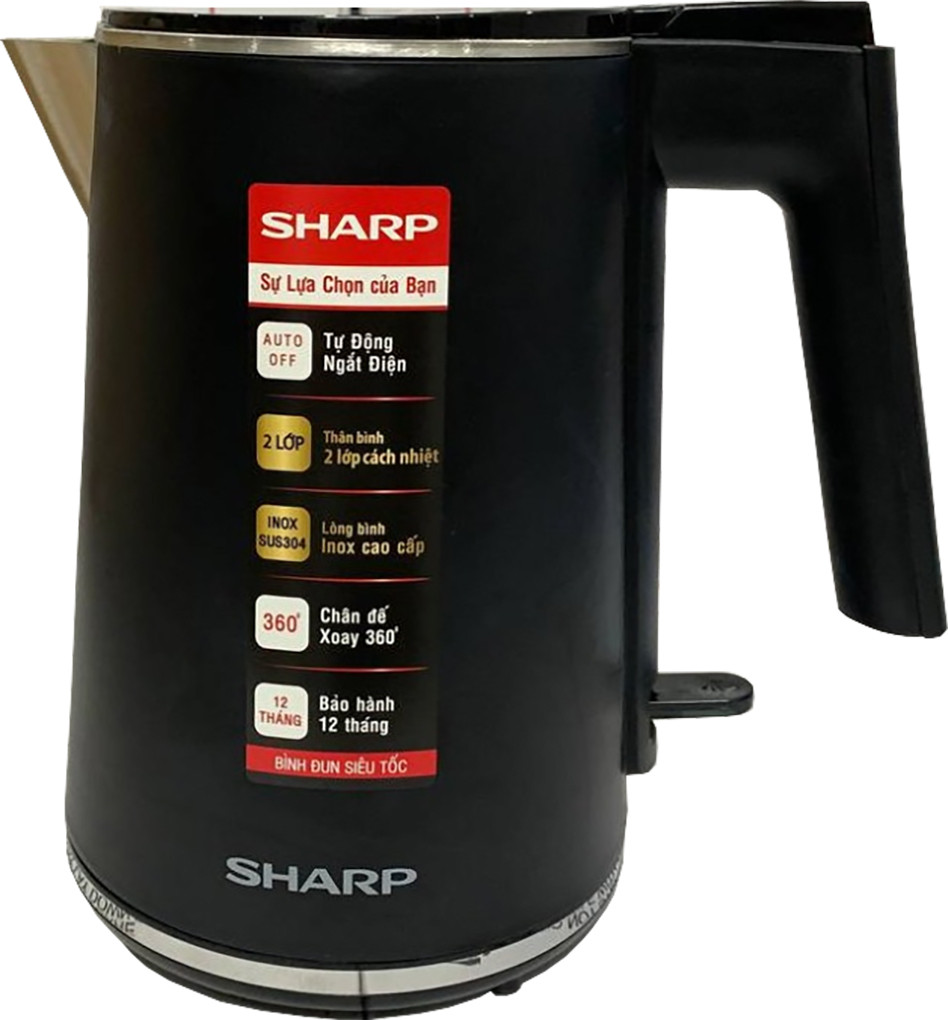 BÌNH ĐUN SIÊU TỐC SHARP EKJ-10DVPS-BK