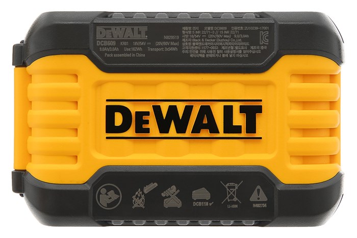 PIN MÁY KHOAN DEWALT DCB609-KR