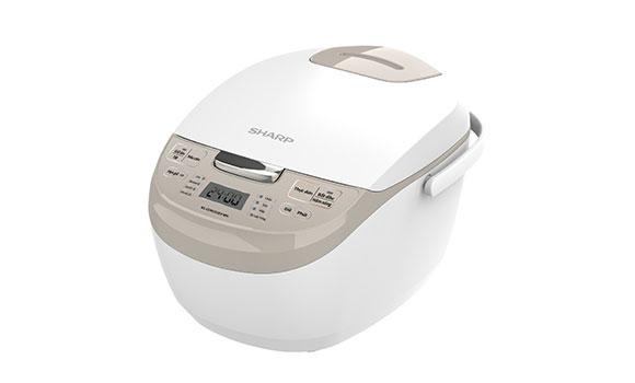 Nồi cơm điện tử 1.8L Sharp KS-COM191EV-WH