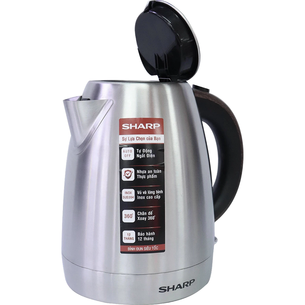 BÌNH ĐUN SIÊU TỐC SHARP EKJ-17EVSD-WD