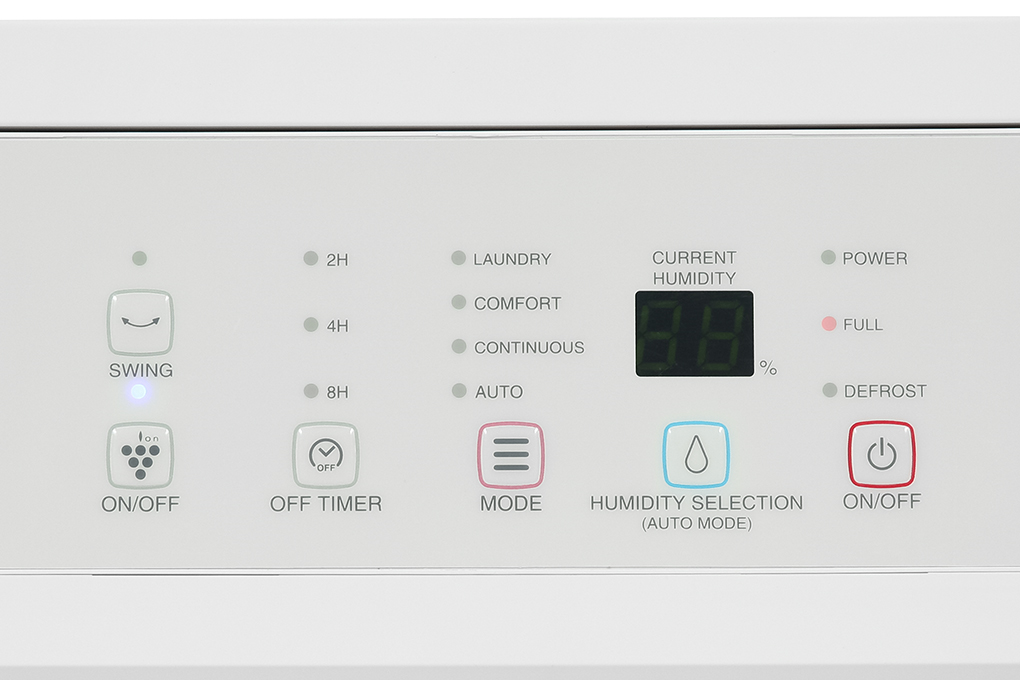 MÁY HÚT ẨM SHARP DW-D12A-W