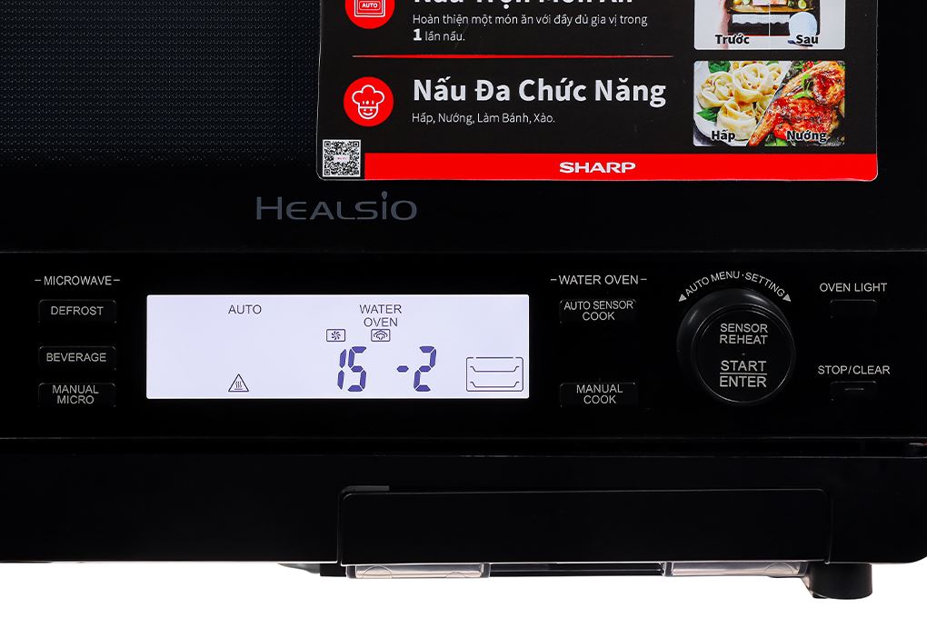 LÒ VI SÓNG HƠI NƯỚC SHARP AX-1700VN(R)