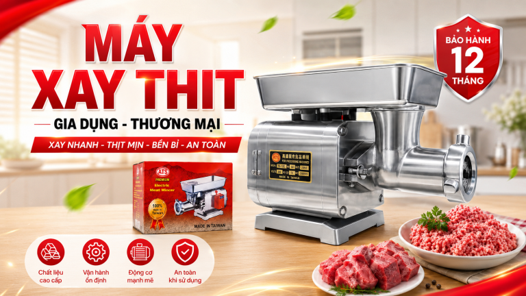 ATS TS-102 – MÁY XAY THỊT ĐÀI LOAN | MỘT MÁY, NHIỀU CÁCH XAY
